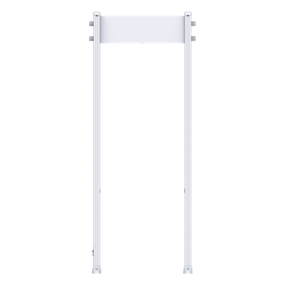 ISD-SMG218L - Arco Detector de Metales de 18 Zonas con Pantalla LCD de 7" / Conteo de personas y Alarmas / Ajuste de Sensibilidad e Interferencias / Mejora Anti-Interferencia