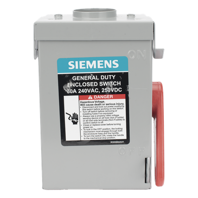 GNF221RA - Siemens Interruptor de Seguridad / 240Vca / 2 Polos GNF221RA