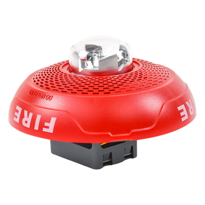 SPS-CRL - System Sensor Bocina/estrobo combinado para techo / 25 o 70.7 Vrms / Candela 15 a 177 cd