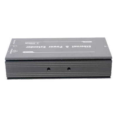 TT-8001R - Receptor PoE Extensor / 1 Puerto / Alcance 600 m (1968.5 ft) / 60 W / 100 Mbps / Cascada 4 Nodos / Cat 5e/6