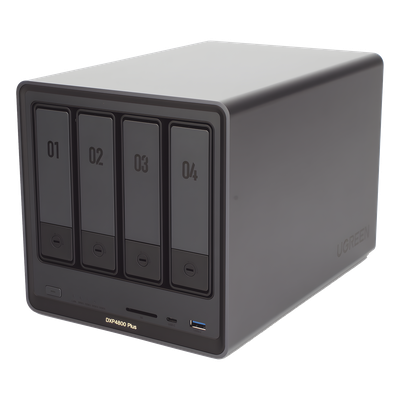 35260 - Ugreen NASync DXP4800 Plus NAS Escritorio Intel® Pentium® 8 GB DDR5 UGOS Pro Negro