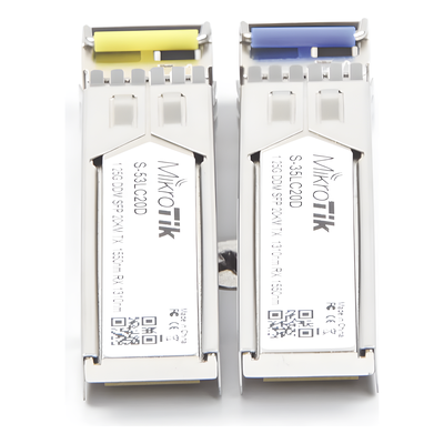 S-3553LC20D - Mikrotik S-3553LC20D red modulo transceptor 1250 Mbit/s SFP