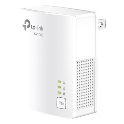 TLPA7017KIT - Kit Adaptador Powerline / Gigabit Ethernet 1000 Mbps / HomePlug AV2 / Alcance 300 m (984.2 ft) / Plug and Play / 1 Puerto RJ45 / Ultra Compacto