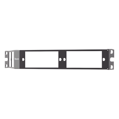 CFAPPBL1A - Panduit Patch Panel de Fibra Óptica, Para 4 Placas Acopladras FAP o FMP, Angulado, Color Negro