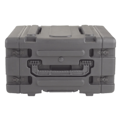 3SKB-R04U20W - SKB 20" Deep 4U Roto Shockmount Rolling Rack caja para equipo Maletín con ruedas Negro