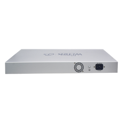WI-PCES226GF - Switch PoE / 24 Puertos 10/100 Mbps + 2 SFP Gigabit Combo / Alcance 250 m (820.2 ft) / 280 W / No Administrable / Protección 6 kV