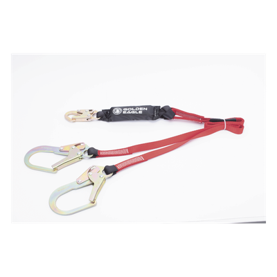 SAWDG18 - Varios Cable Amortiguador de Caída / Doble Gancho de Sujeción / 1.83 m (6 ft) SAWDG18