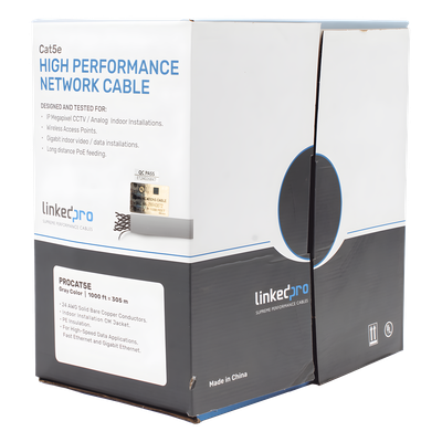 PRO-CAT-5E - Linkedpro By Epcom Cable UTP / Cat5e / 24 AWG PRO-CAT-5E