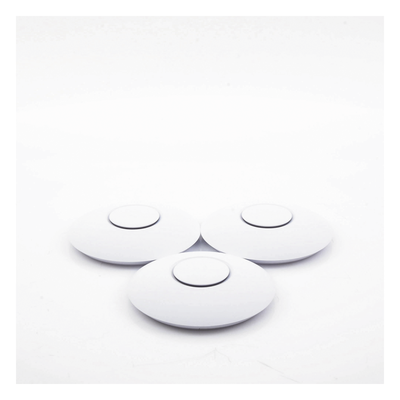 UAP-NANOHD-3 - Paquete de 3 Access Point UniFi 802.11ac Wave 2, MU-MIMO4X4 con antena Beamforming, hasta 1.7 Gbps, para interior PoE 802.3af, soporta 200 clientes, No incluyen PoE´s