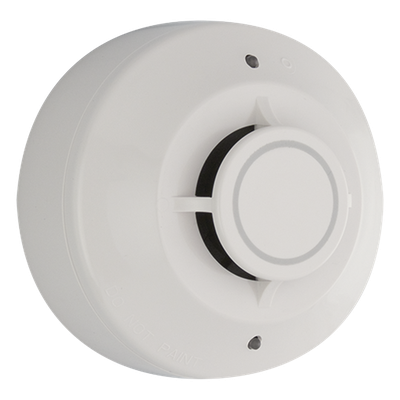 W-H355R - Detector de calor inalámbrico / Termovelocimétrico + fijo 135 °F (57 °C) / Tasa 15 °F/min / Red mallada 902-928 MHz / Base incluida