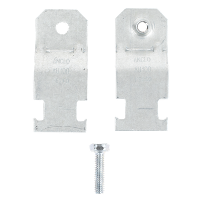 ANC-AE-400 - Anclo Abrazadera Unicanal / Conduit 4" (102 mm) / Acero Galvanizado Cal. 14 ANC-AE-400