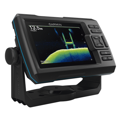 10-02551-01 - Fishfinder STRIKER™ Vivid 5cv / Pantalla WVGA a Color 5.0" / Resolución 800x480 píxeles / Receptor GPS Integrado / Sonda Tradicional Frecuencia Dual / ClearVü / Potencia de Transmisión 500 W (RMS) / IPX7 / Quickdraw Co