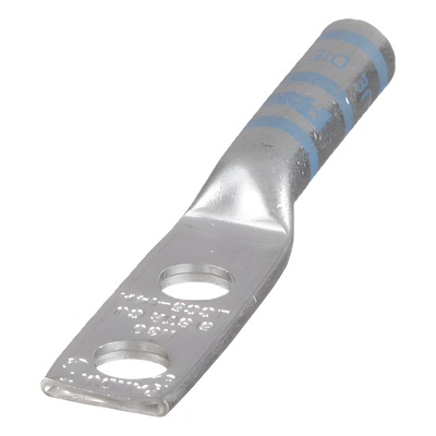 LCC6-14A-L - Panduit Conector de Compresión de Cobre / Calibre 6 AWG / Doble Barreno 1/4" LCC6-14A-L