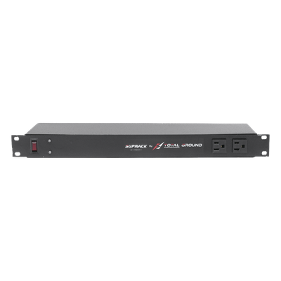 SUP-RACK-220 - Total Ground Supresor de picos para rack / 10 contactos NEMA 5-15R / 40 kA Clase A SUP-RACK-220