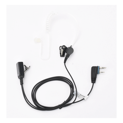 TX-EHIAV2S - Micrófono-Audífono de Tubo Acústico / Grado Médico / PTT de Alta Resistencia / Cable Kevlar Reforzado / Compatible ICOM