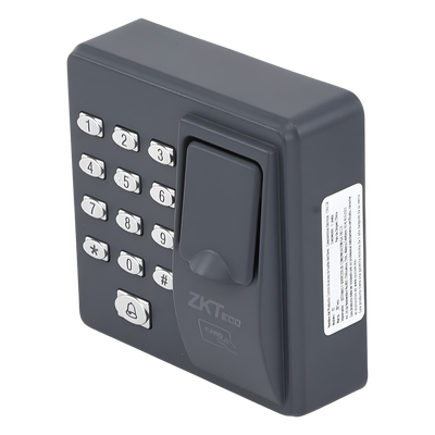 X7 - Lector Biométrico de Huella y Proximidad / 500 Huellas 500 Tarjetas / Teclado / Autónomo / Salida Relevador / Control de Acceso