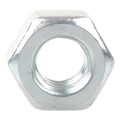 CH-TCA-H-6 - Tuerca Hexagonal de 1/4", con acabado Electro Zinc