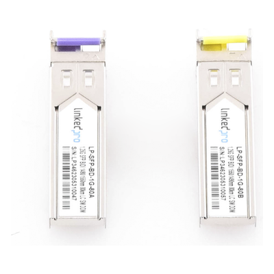 LP-SFP-BD-1G-80 - Linkedpro By Epcom Transceptor Óptico SFP Bidireccional / Monomodo 1490/1550 nm / 1.25 Gbps
