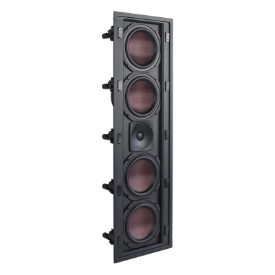 ELITE-46 - BOCINA DE PARED | 4 WOOFERS DE FIBRA DE CARBONO 6.5'' | TWEETER DE TITANIO 1'' | 250W