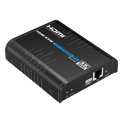 TT473KVMRX - Receptor KVM HDMI / 4K 60 Hz / Extensión 120 m (393.7 ft) / 18 Gbps / IPColor Stream / USB HID / HDCP 2.2