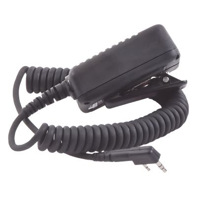 V2-S2KA11111 - Micrófono-Bocina para Radio Portátil / IP68 Sumergible 1 m (3.3 ft) / MIL-STD-810 / PTT 1 Millón Ciclos / Cancelación de Ruido / Audio Mejorado