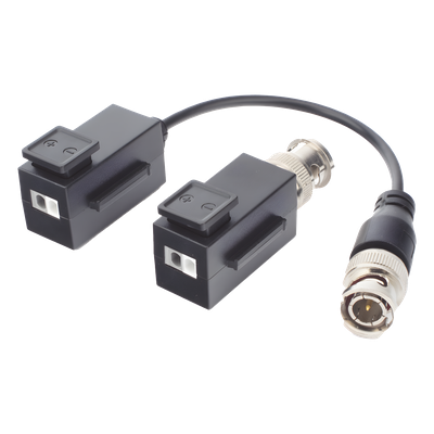 BL-1H18 - KIT DE TRANSCEPTOR HILOOK (BALLUNS) TURBOHD CON BOTON PUSH / HASTA 8 MP (4K) / 100% COBRE / SOPORTA HD-TVI / AHD / CVI / CVBS / AUDIO POR COAXITRON / DATOS PARA MENU DE CONFIGURAR DE CÁMARAS
