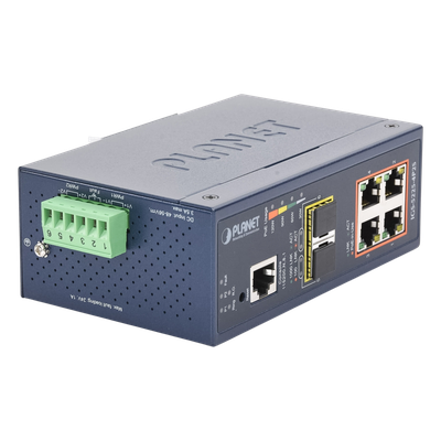 IGS-5225-4P2S - PLANET IGS-5225-4P2S switch Gestionado L2+ Gigabit Ethernet (10/100/1000) Energía sobre Ethernet (PoE) Azul