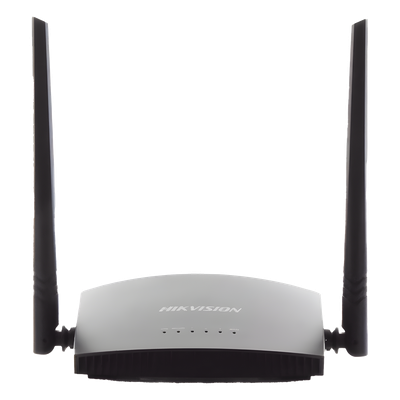 DS-3WR3N - Hikvision DS-3WR3N router inalámbrico Ethernet rápido Banda única (2,4 GHz) Negro