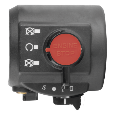 XPHA01 - Controlador de Luces y Sirena / 12V DC / IP66 / Interruptor 4 Posiciones / Diseño Compacto