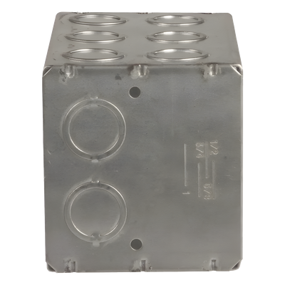 HUB-697 - Raco Caja Multigang / 3 Gangs / 3.5 in Profundidad HUB-697