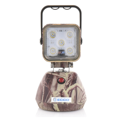 EW2461-CAMO - Ecco Luz de Trabajo LED Recargable / 650 Lúmenes / 3 Modos de Iluminación EW2461-CAMO