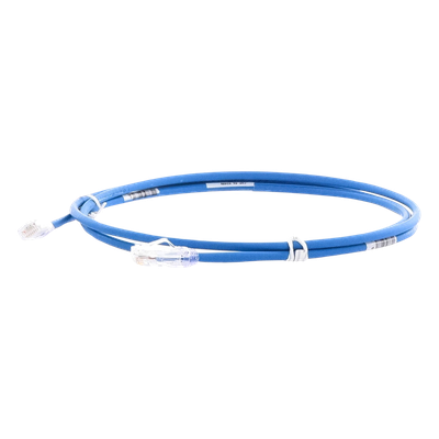UTP28X5BU - Cable de Parcheo UTP Cat6A / CM/LSZH / 28AWG Diámetro Reducido / 1.52 m (5 Pies) / Azul