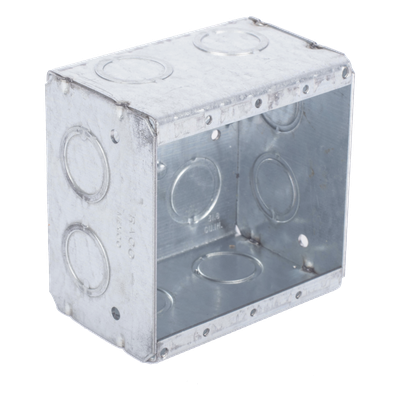 HUB-691 - Raco Caja Multigang / 2 Gangs / 2.5 in (6.35 cm) Profundidad HUB-691