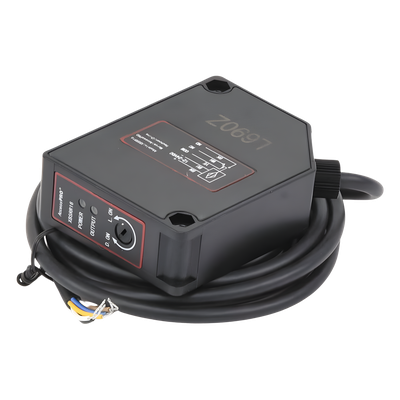 XBS-RR16 - Detector Fotoeléctrico / Alcance 16 m (52.5 ft) / IP65 / Salida Relevador 30 VCC @ 1 A / Tiempo de Respuesta < 20 ms / LED de Alineación