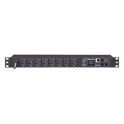 PDU41001 - Cyberpower PDU Switchable / 8 Salidas NEMA 5-15R / Entrada 120 Vca NEMA 5-15P PDU41001