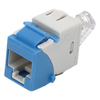 U5-K06NS - Jack Keystone / Cat5e UTP / Punch Down 110 / T568A-B / -10 a 60 °C / 24-22 AWG