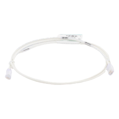 UTP28SP5 - Cable de Parcheo Cat6 UTP / 28AWG Diámetro Reducido / 1.52 m (5 Pies) / PoE++ / LSZH-CM / Blanco Mate