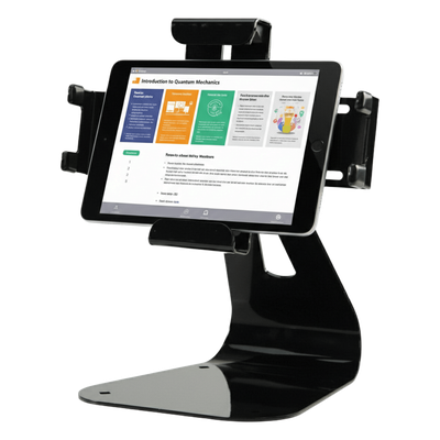 PTM400S - Peerless Soporte de Mesa para Tabletas / Ajuste Universal Altura-Ancho / Inclinación ±30°