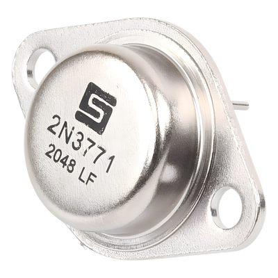 2N3771A - Transistor NPN Silicio / 50V 30A 150W / Encapsulado TO-3 / Protección Fuentes / Compatible RS-12A RS-20A / Alta Corriente