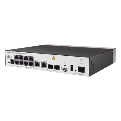 USG6510E - Firewall HUAWEI HiSecEngine de 1.5 Gbps para Empresas Pequeñas. Incluye Licencias por 1 Año de Threat Protection (AV, IPS, URL)