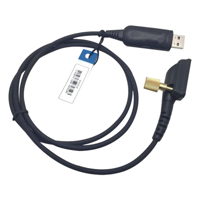TXCP1862I - Cable Programador USB / Conector USB-A a Multipin Tipo Peineta / Compatibilidad Windows 98 a 11 / Material PU Negro Profesional / Más de 20 Modelos Icom Serie IC-F