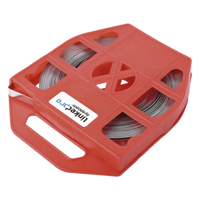 LP-SSB-3470 - Linkedpro By Epcom Fleje de Acero Inoxidable 304 de 3/4", 0.70 mm, 30.5 metros LP-SSB-3470