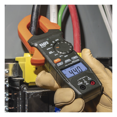 CL-120 - Amperímetro Digital de Gancho / 400 A CA / Rango Automático / NCVT Integrado / CAT III 600 V / Resistente a Caídas 2 m (6.6 ft)