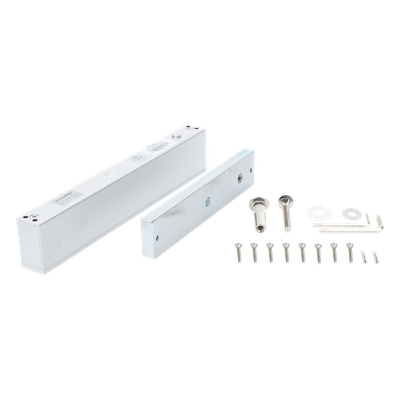 MAG600NLED - AccessPRO MAG600NLED cerradura electromagnética 280 kg Aluminio, Negro