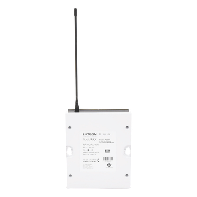 RRDVCRXWH - Lutron Electronics Receptor de Control de Visera / 4 Salidas de Contacto Seco / 2 Entradas
