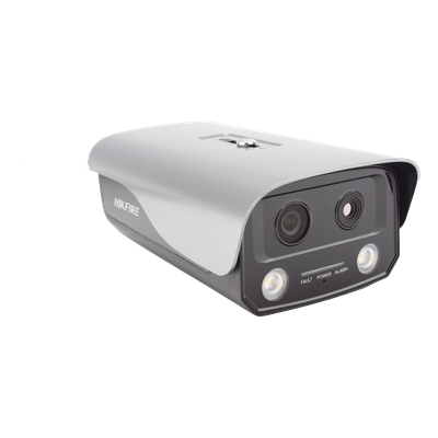 HF-VT410 - Hikvision Cámara IP de Detección Térmica de Incendios / Doble Lente 4 MP Óptico + 1 MP Térmico