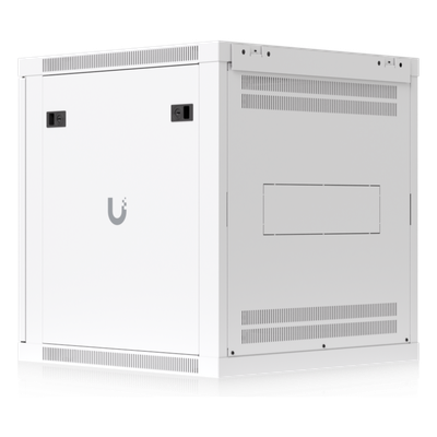 UACC-RACK-12U-WALL-600-G - Gabinete Rack 12U / Montaje en Pared / 4 Postes / Vidrio Templado / Carga 80 kg (176 lb) / 598 × 600 mm