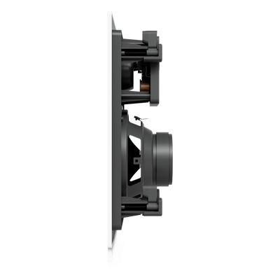 UACC-IN-WALL-SPEAKER - Altavoz Empotrable de Pared / Woofer 6.5" / Tweeter 1" Pivote ±15° / 130W 8 Ohms / Cobertura Simétrica Axial 90° / NDAA Compliant