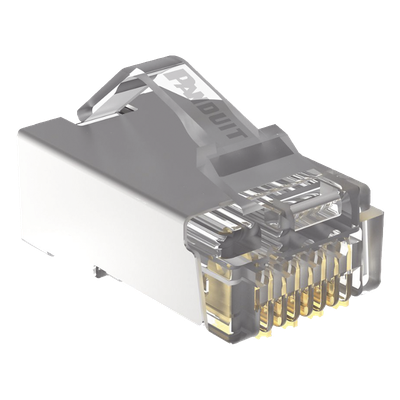 MPS588-C - Panduit Plug RJ45 Cat5e Blindado / 50μ Oro / 24-26 AWG MPS588-C