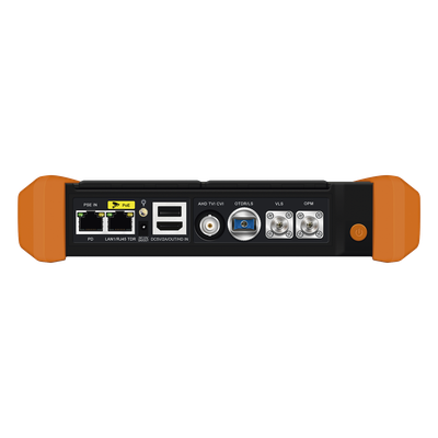 TPTURBO4KOTDR - Tester Multifunción OTDR / Alcance 150 km (492.1 ft) / Pantalla Táctil 5.4" / Soporte 4K/8K / PoE Integrado / Wi-Fi 2.4 GHz / HDMI/VGA